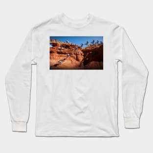 Gee Atherton Rampage Wall Ride Painting Long Sleeve T-Shirt